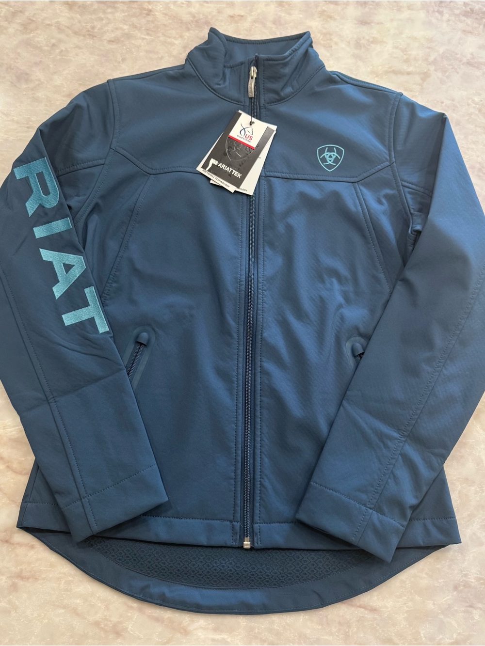 Ariat Deep Petroleum Softshell Utility Equestrian Jacket New w/ Tags Women Small